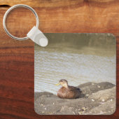 Mallard Duck Foto Schlüsselanhänger (Vorderseite)