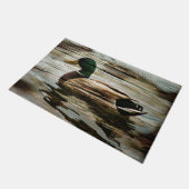 Mallard Duck Fußmatte (Schrägansicht)