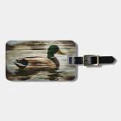 Mallard Duck Gepäckanhänger (Vorderseite horizontal)