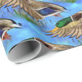 Mallard Duck Geschenkpapier (Rolleneckpunkt)