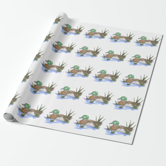 Mallard Duck Geschenkpapier (Ungerollt)