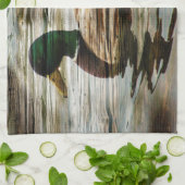 Mallard Duck Geschirrtuch (Gefaltet)