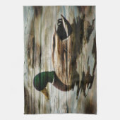 Mallard Duck Geschirrtuch (Vertikal)