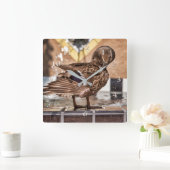 MALLARD DUCK GETAWAY RESORT WELLNESS-CENTER QUADRATISCHE WANDUHR (Zuhause)