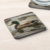 Mallard Duck Getränkeuntersetzer (Linke Seite)