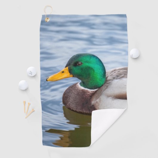 Mallard Duck Golfhandtuch (Insitu)