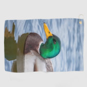 Mallard Duck Golfhandtuch (Horizontal)
