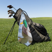 Mallard Duck Golfhandtuch (Gras)