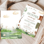 Mallard Duck Hunting Baby Show Einladung