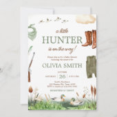 Mallard Duck Hunting Baby Show Einladung (Vorderseite)