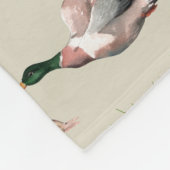 Mallard Duck Hunting Blanket Fleecedecke (Ecke)