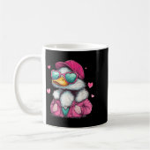 Mallard Duck Hunting Funny Valentine's Day Heart G Kaffeetasse (Links)