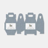 Mallard Duck Hunting Gingham Birthday Favor Boxes Geschenkschachtel (Ungefaltet)