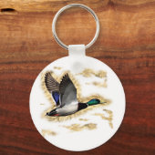 Mallard Duck Hunting Schlüsselanhänger (Vorderseite)