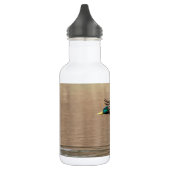 Mallard Duck im Flug Edelstahlflasche (Links)