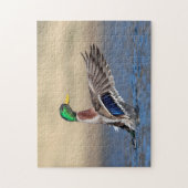 Mallard Duck im Hudson Valley Puzzle (Vertikal)