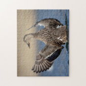 Mallard Duck im Hudson Valley Puzzle (Vertikal)