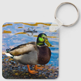 Mallard Duck Keyring Schlüsselanhänger