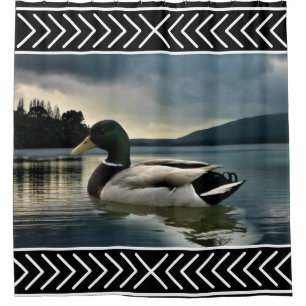 Mallard Duck Lake Duschvorhang