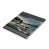 Mallard Duck Lake Fliese (Seite)