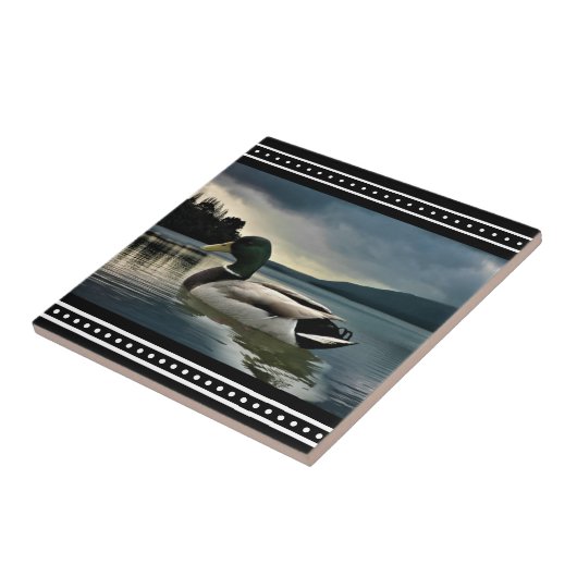 Mallard Duck Lake Fliese (Seite)