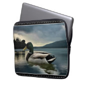 Mallard Duck Lake Laptopschutzhülle (Vorderseite Links)