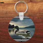 Mallard Duck Lake Schlüsselanhänger (Vorderseite)