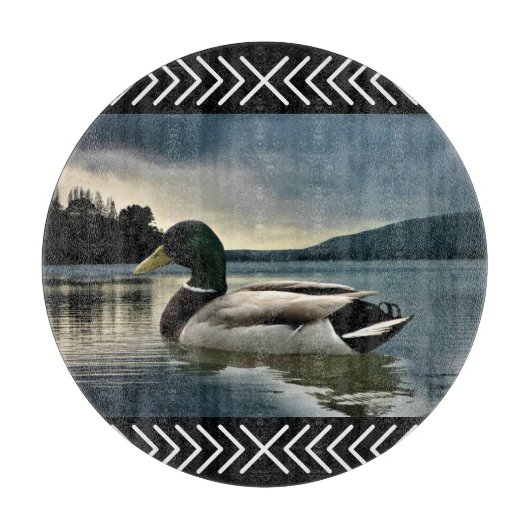 Mallard Duck Lake Schneidebrett (Vorderseite)