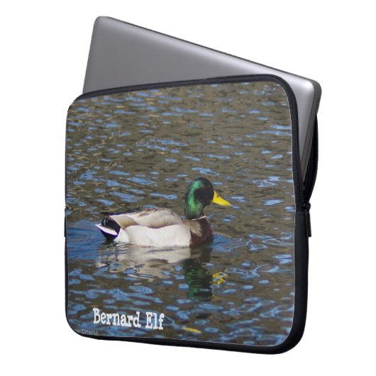 Mallard Duck Laptopschutzhülle (Vorderseite Links)