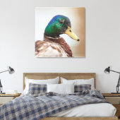 Mallard Duck Leinwanddruck (Insitu (Schlafzimmer))