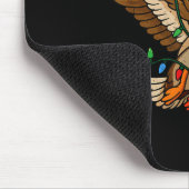 Mallard Duck Light Christmas Hunting Pajama Toddle Mousepad (Ecke)