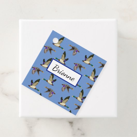 Mallard Duck Lovers Geschenkanhänger (Beispiel)