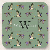 Mallard Duck Lovers Getränkeuntersetzer (Vorderseite)