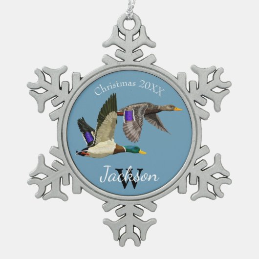 Mallard Duck Lovers Ornament (Vorderseite)