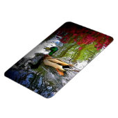 Mallard Duck Magnet (Linke Seite)