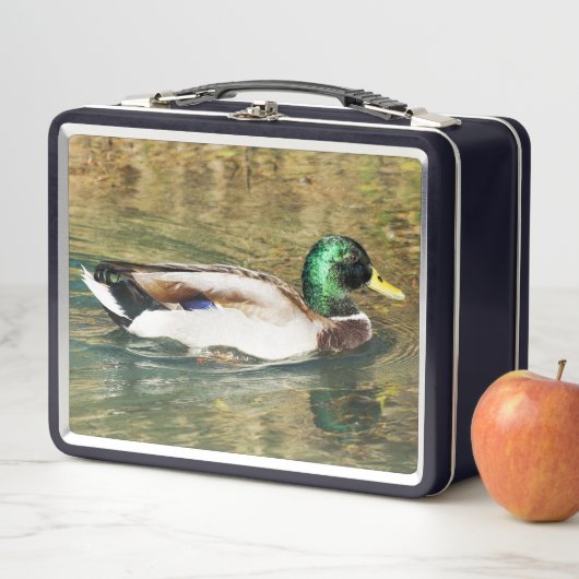 Mallard Duck Metal Lunch Box (Beispiel)