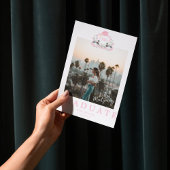 Mallard Duck Monogram Abschluss Foto Poster