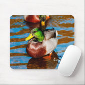 Mallard Duck Mousepad (Mit Mouse)