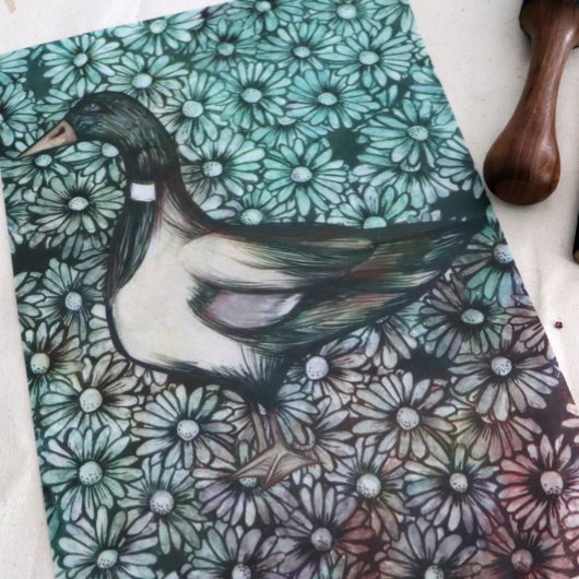 Mallard Duck Nature Lovers Blume Seidenpapier