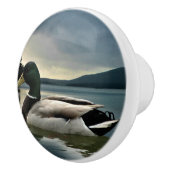 Mallard Duck on The Lake Keramikknauf (Rechts)