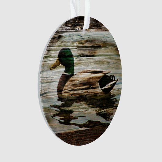 Mallard Duck Ornament (Vorderseite)