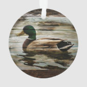 Mallard Duck Ornament (Rückseite)