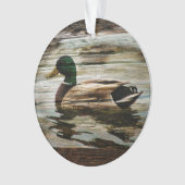 Mallard Duck Ornament (Vorderseite)