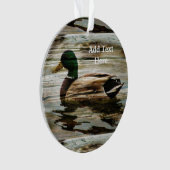 Mallard Duck Ornament (Vorderseite)