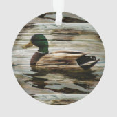Mallard Duck Ornament (Rückseite)