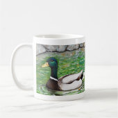 Mallard Duck Painting Kaffeetasse (Links)