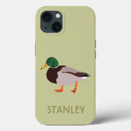 Mallard Duck Realistische Illustration Personalisi Case-Mate iPhone Hülle