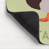 Mallard Duck Realistische Illustration Personalisi Mousepad (Ecke)