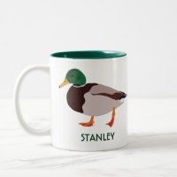 Mallard Duck Realistische Illustration Personalisi