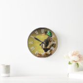Mallard Duck Runde Wanduhr (Zuhause)